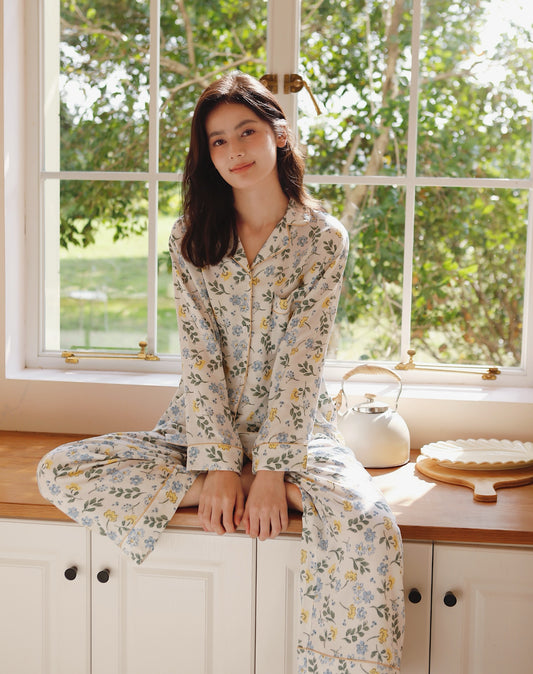Boho Flora Print PJS - Perfect Bridesmaid Pajamas and Thoughtful Gifts for the Bachelorette Party