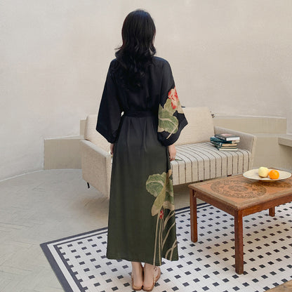 Boho Kimono: Summer Robe, Bikini Kaftan, Luxury Silky Gown, Unisex Kimono - Perfect for Vacations and Holiday Look Video